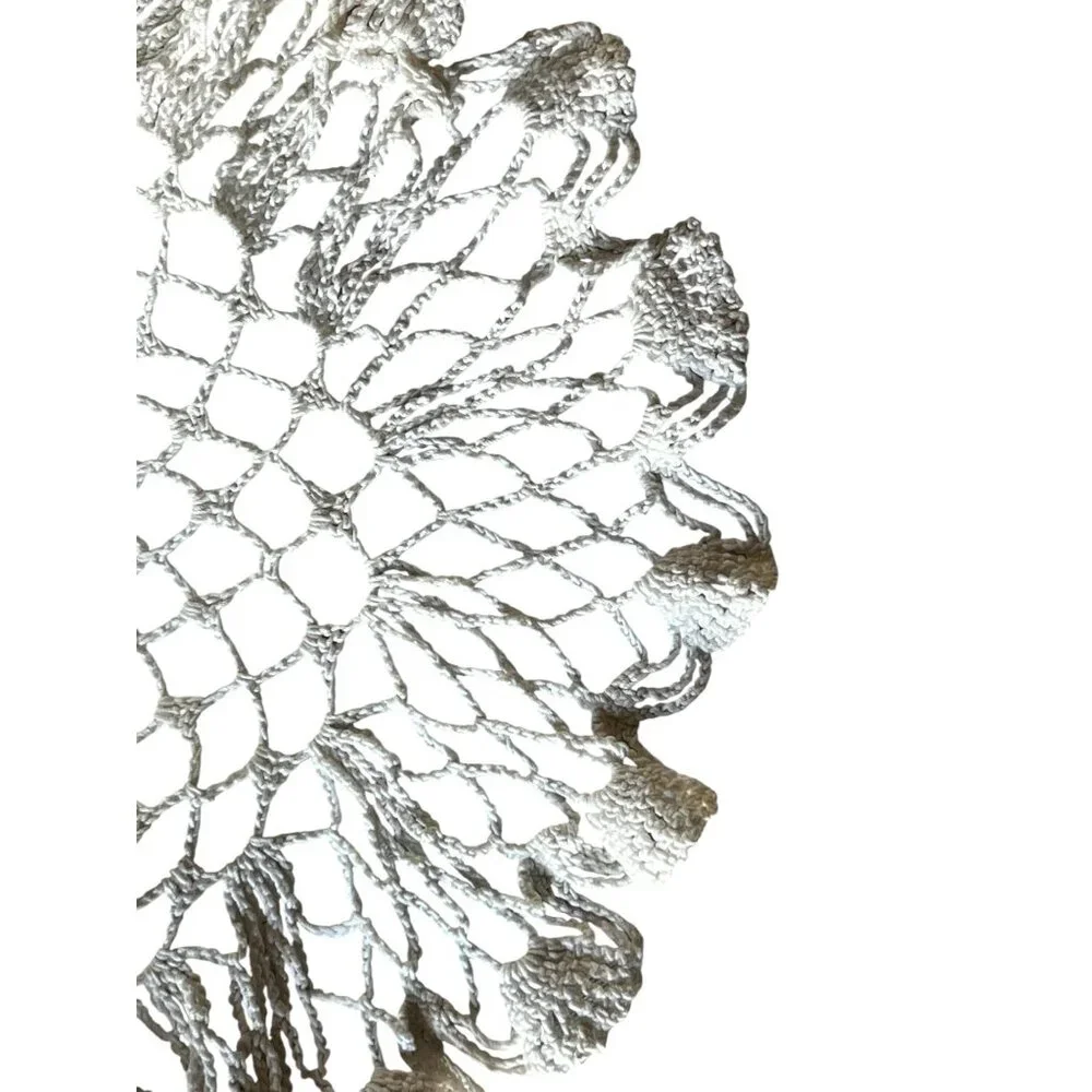 Hand Crocheted Doily Centerpiece 23